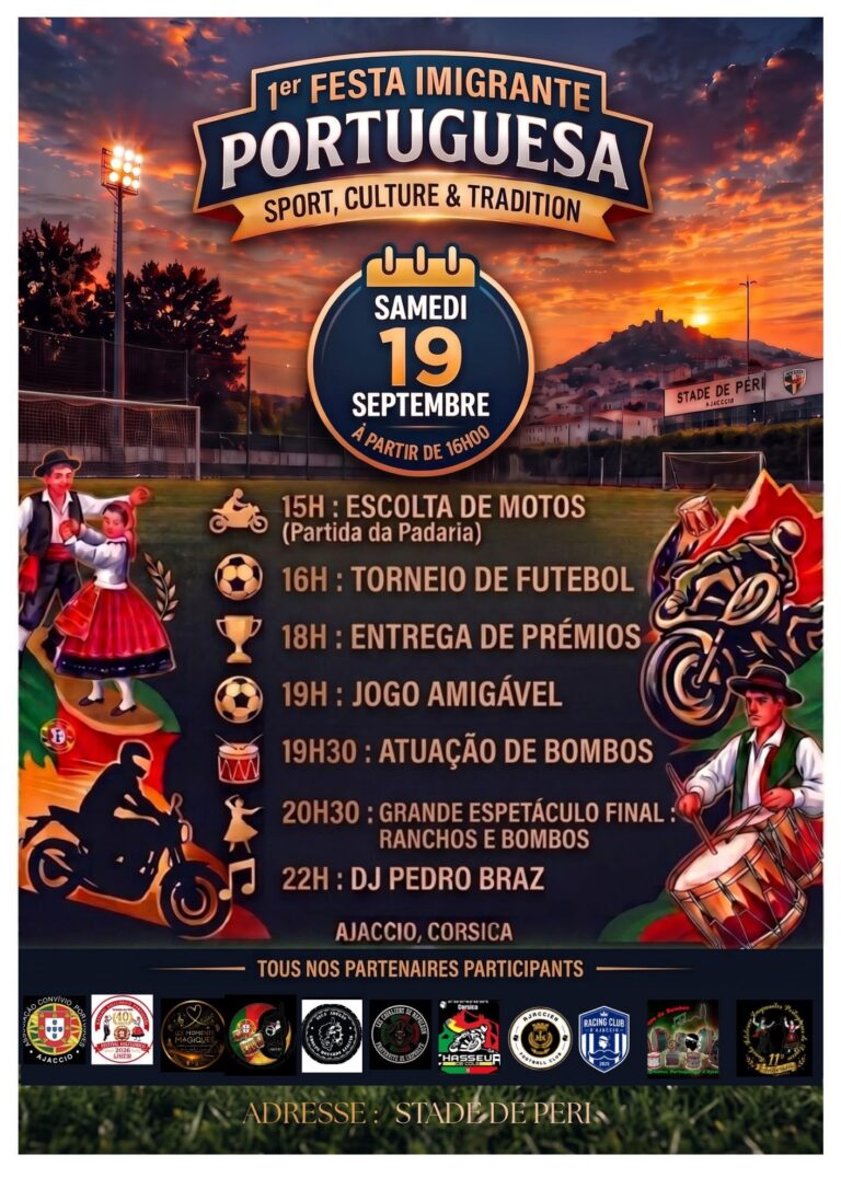 Ajaccio : Festa Imigrante – SPORT, CULTURE & TRADITION